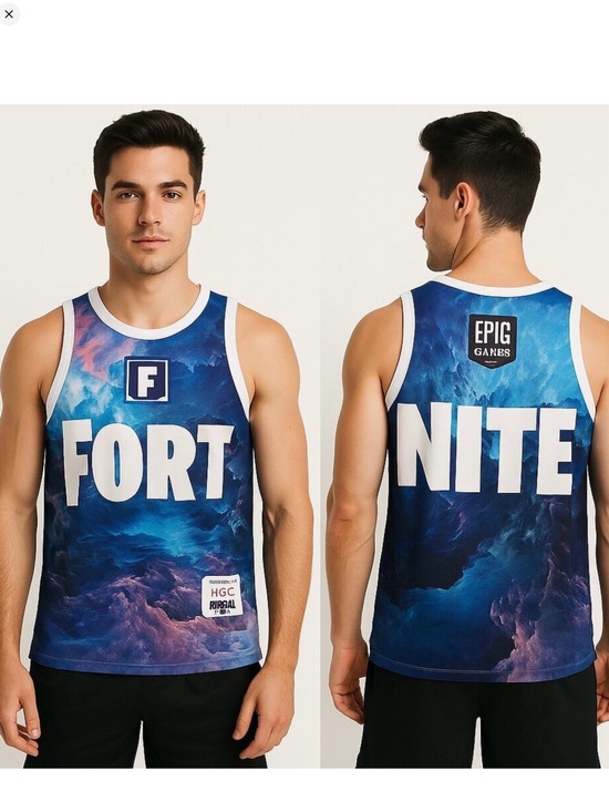 Fortnite Other - Fortnite Headgear Classics 2017 Galaxy Tank – Size M – Rare Collector Piece